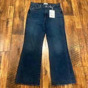 Etica Anya High Rise Modern Flare Jeans  27 NWT